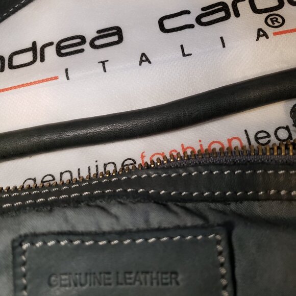 Genuine leather Andrea Cardone purse - Picture 4 of 13